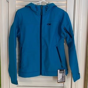 Outdoor Research (OR) Transfer Hoody, Alpine lake (turquoise).S. New with tags.
